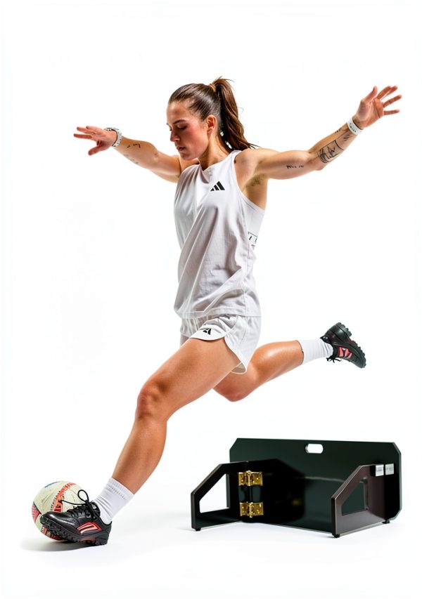 Norge Eik SteelRebound Soccer Rebounder Black-4