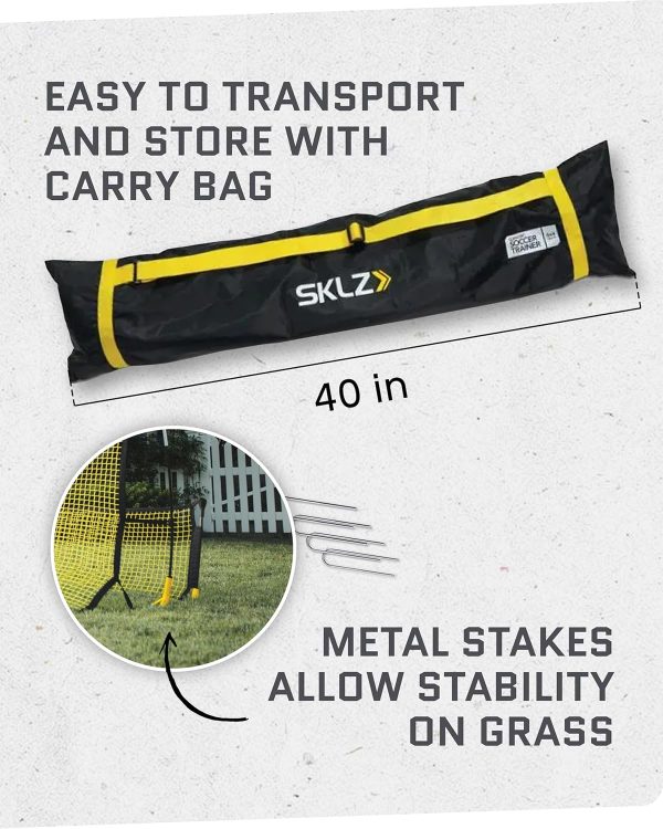 Soccer Trainer Rebounder Net by SKLZ-8