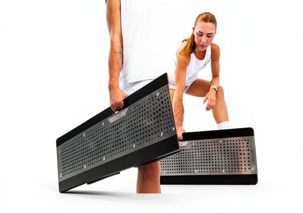 Norge Eik SteelRebound Soccer Rebounder Black-5