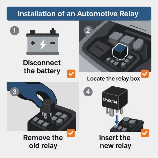 Rainco Plug-In Relay 40A Silver-3