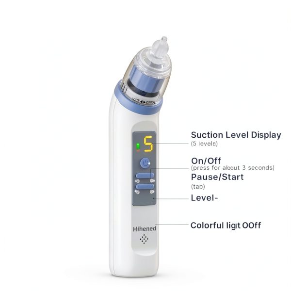 Hihened Baby Nasal Aspirator Blue Model HED01-6