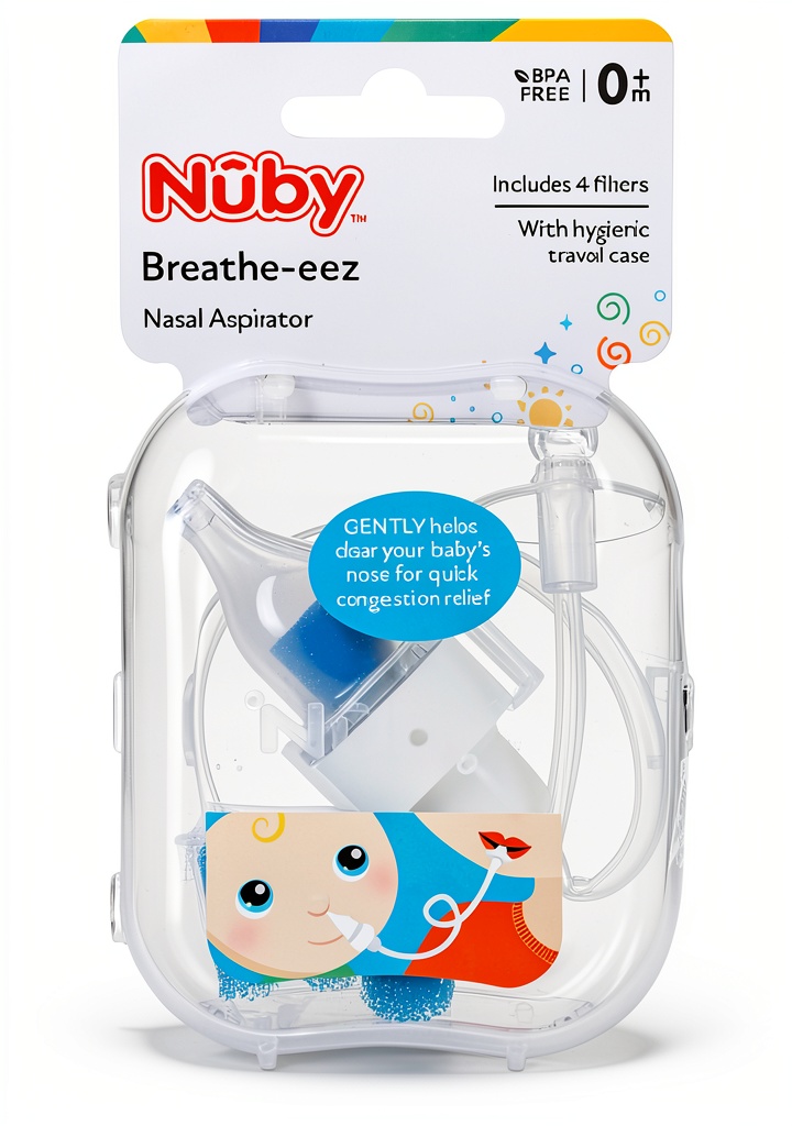Nuby Baby Nasal Aspirator for newborns and infants