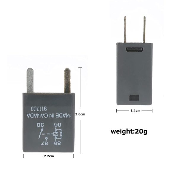 Rainco Plug-In Relay 40A Silver-2