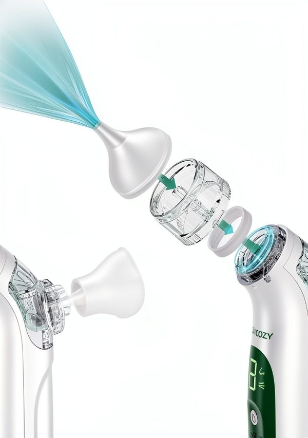 Momcozy 2-in-1 Electric Nasal Aspirator for Baby-5