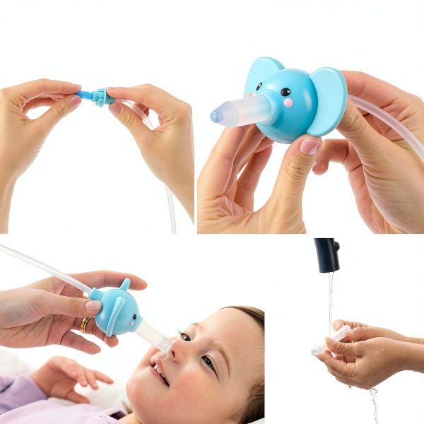 Nasal Aspirator Playhouse MD Light Up Elephant-4