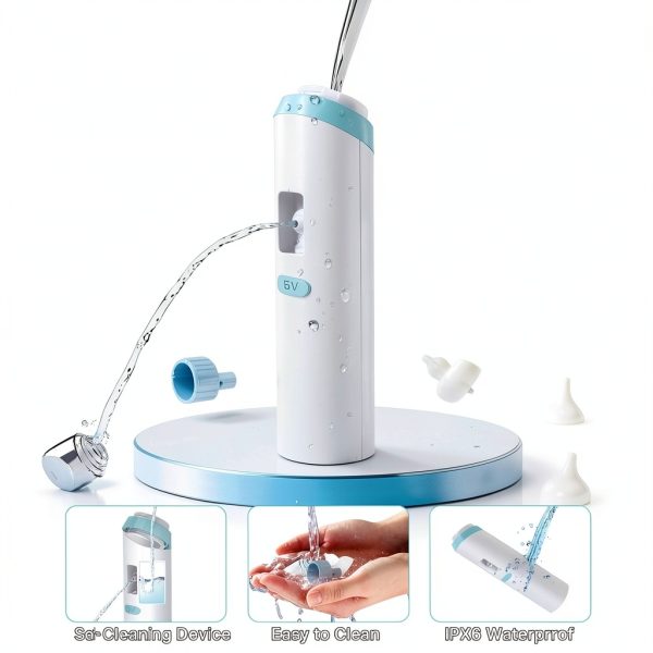 Saresten Baby Nasal Aspirator Blue 5‑Level Suction-6