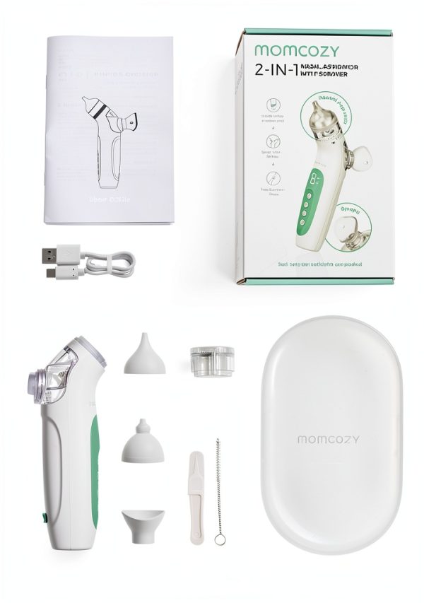 Momcozy 2-in-1 Electric Nasal Aspirator for Baby-8