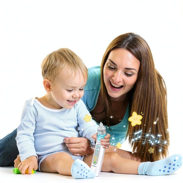 Saresten Baby Nasal Aspirator Blue 5‑Level Suction-2