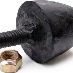 ACDelco Universal Fit Front Control Arm Bumper Black-0