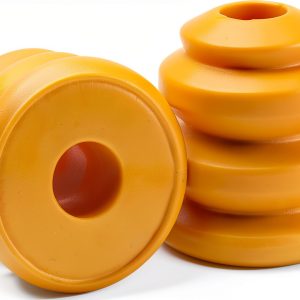 NFSpeeding Front Lower Bump Stop for GM Trucks Yellow Polyurethane-0