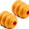 NFSpeeding Front Lower Bump Stop for GM Trucks Yellow Polyurethane-2