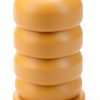 ONER AUTO PARTS Rear Control Arm Bumper Polyurethane Yellow 4 Pack-0