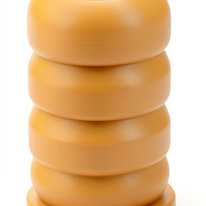 ONER AUTO PARTS Rear Control Arm Bumper Polyurethane Yellow 4 Pack-0