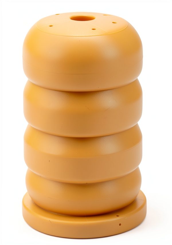 ONER AUTO PARTS Rear Control Arm Bumper Polyurethane Yellow 4 Pack-0