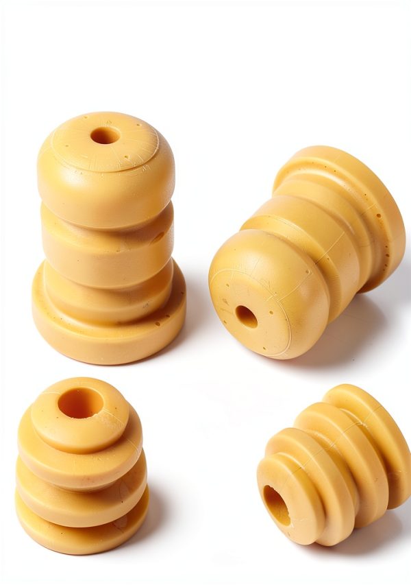 ONER AUTO PARTS Rear Control Arm Bumper Polyurethane Yellow 4 Pack-5