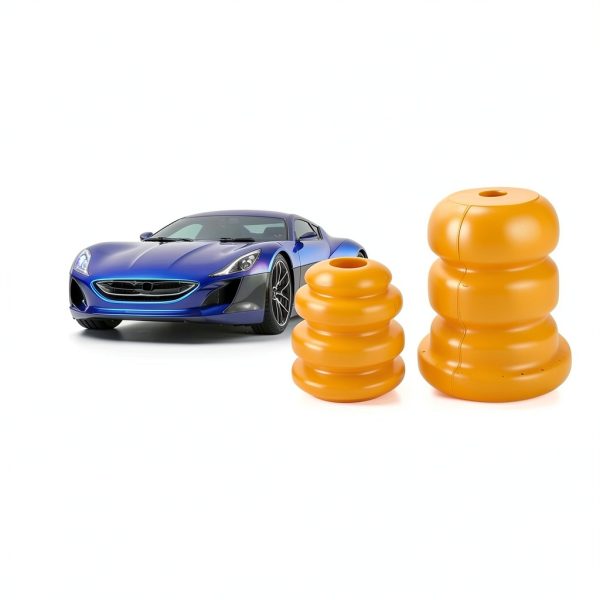 Front Lower Suspension Bump Pad Crynod Black Rubber Set-5