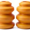 NFSpeeding Front Lower Bump Stop for GM Trucks Yellow Polyurethane-3