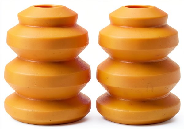 NFSpeeding Front Lower Bump Stop for GM Trucks Yellow Polyurethane-3