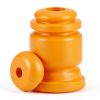Front Lower Suspension Bump Pad Crynod Black Rubber Set-3