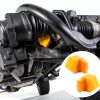 LDMINDA Front Bumper Polyurethane Yellow Truck Replacement for-6