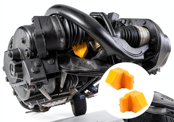 LDMINDA Front Bumper Polyurethane Yellow Truck Replacement for-6