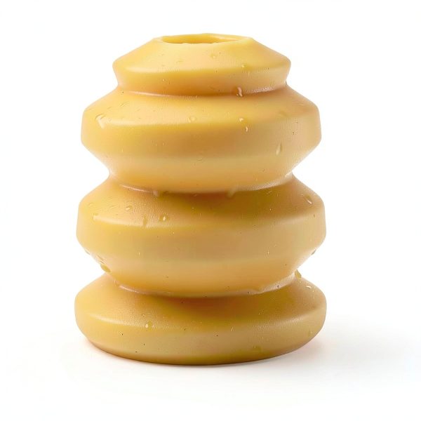 NFSpeeding Front Lower Bump Stop for GM Trucks Yellow Polyurethane-7