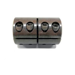 Summit Collars Brand 1CC-050-050 Single Split Clamping Coupling, ISCC-050-050 1/2" X 1/2" Bore 1 1/8 inch OD, 1 3/4 inch Length, 8-32 x 1/2 Clamp Screw-0