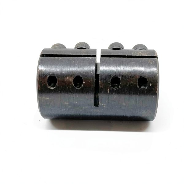 Summit Collars Brand 1CC-050-050 Single Split Clamping Coupling, ISCC-050-050 1/2" X 1/2" Bore 1 1/8 inch OD, 1 3/4 inch Length, 8-32 x 1/2 Clamp Screw-2