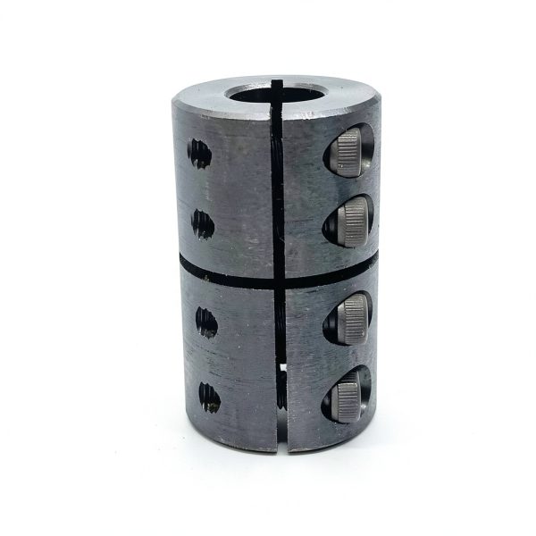 Summit Collars Brand 1CC-050-050 Single Split Clamping Coupling, ISCC-050-050 1/2" X 1/2" Bore 1 1/8 inch OD, 1 3/4 inch Length, 8-32 x 1/2 Clamp Screw-1