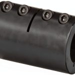 Clamping Coupling ISCC-100-100-KW Black Oxide Mild Steel, 1-3/4" OD-0
