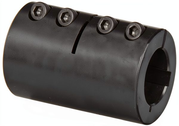 Clamping Coupling ISCC-100-100-KW Black Oxide Mild Steel, 1-3/4" OD-0