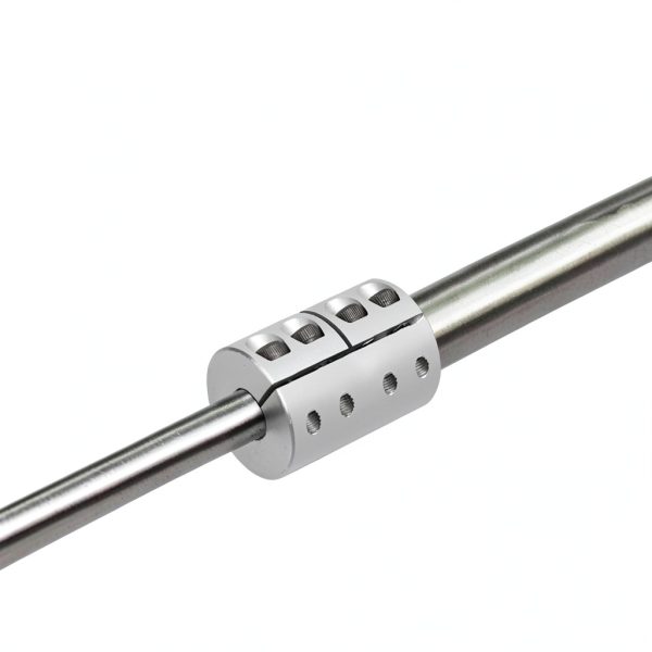 5mm‑9.525mm Rigid Clamp-On Coupling BORDSTRACT 20×25mm Aluminum Shaft-3