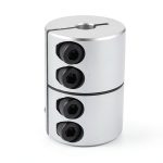 8mm to 14mm Shaft Coupling TA-VIGOR D32mm x L45mm Aluminum Alloy-0