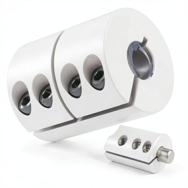 5mm‑9.525mm Rigid Clamp-On Coupling BORDSTRACT 20×25mm Aluminum Shaft-6