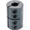 Black Oxide Clamp On Coupling Climax Metal CC-050-037 1/2" x 3/8" Bore-0