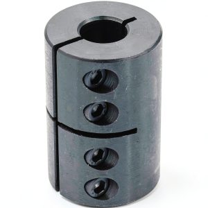 Black Oxide Clamp On Coupling Climax Metal CC-050-037 1/2" x 3/8" Bore-0