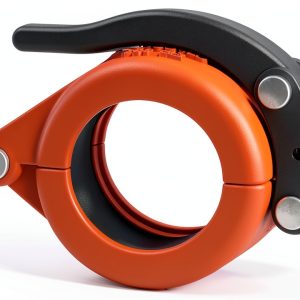 3in ID Grooved Non-Adjustable Snap Clamp Con Forms C30SG Coupling-0