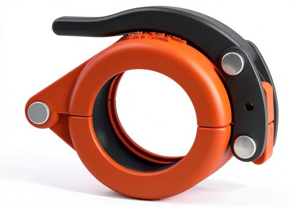 3in ID Grooved Non-Adjustable Snap Clamp Con Forms C30SG Coupling-0