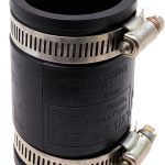 Rubber Coupling 1-1/2in Stainless Steel Clamp Supplying Demand SD86001-0