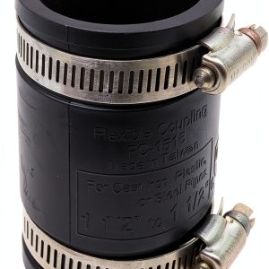Rubber Coupling 1-1/2in Stainless Steel Clamp Supplying Demand SD86001-0