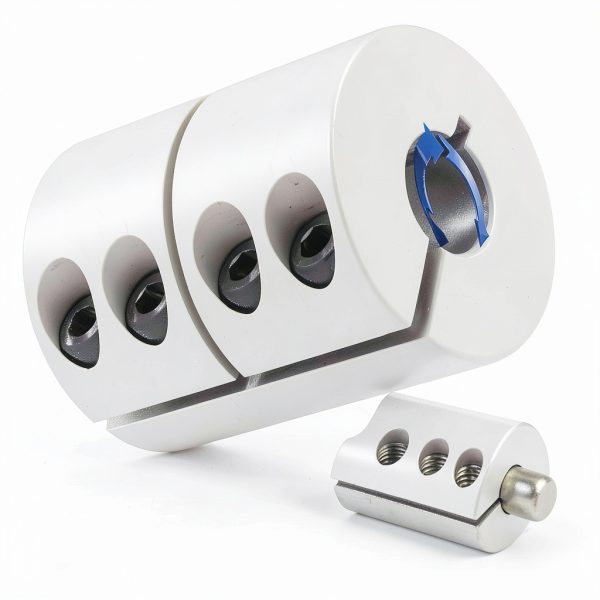 15mm to 15mm Rigid Clamp-On Coupling BORDSTRACT Aluminum 32x45mm-6
