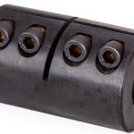 Climax Metal Black Oxide Clamp-On Coupling 1/2" Bore, 1-1/8" OD-0