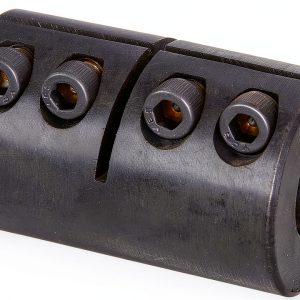Climax Metal Black Oxide Clamp-On Coupling 1/2" Bore, 1-1/8" OD-0
