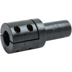 Climax SDA-137 Mild Steel Step Down Adapter - 1 3/8" Bore, Black Oxide-0