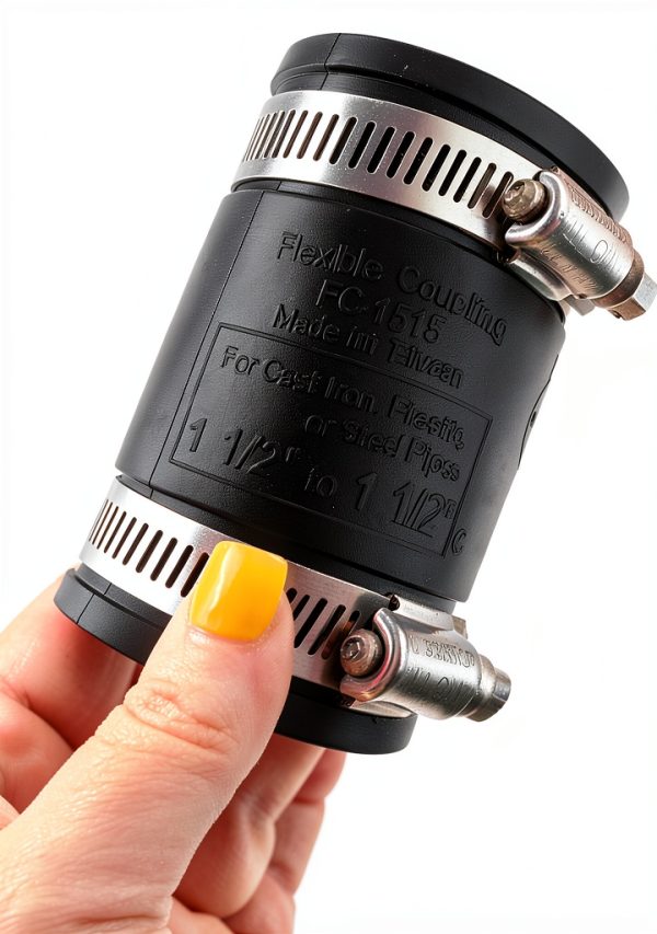 Rubber Coupling 1-1/2in Stainless Steel Clamp Supplying Demand SD86001-3